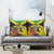 Personalized Jamaica Hummingbird Pillow Cover Tropical Flowers Grunge Flag - Wonder Print Shop