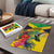 Personalized Jamaica Hummingbird Puzzle Tropical Flowers Grunge Flag - Wonder Print Shop