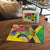 Personalized Jamaica Hummingbird Puzzle Tropical Flowers Grunge Flag - Wonder Print Shop