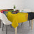 Personalized Jamaica Hummingbird Tablecloth Tropical Flowers Grunge Flag - Wonder Print Shop