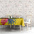 Personalized Jamaica Hummingbird Tablecloth Tropical Flowers Grunge Flag - Wonder Print Shop