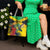 Personalized Jamaica Hummingbird Tote Bag Tropical Flowers Grunge Flag - Wonder Print Shop
