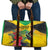 Personalized Jamaica Hummingbird Travel Bag Tropical Flowers Grunge Flag - Wonder Print Shop