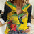Personalized Jamaica Hummingbird Women Casual Shirt Tropical Flowers Grunge Flag - Wonder Print Shop