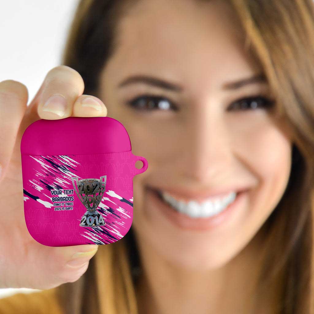 Caribbean Cricket Barbados Personalized AirPods Case Make It Three 2025 is Ours - Wonder Print Shop