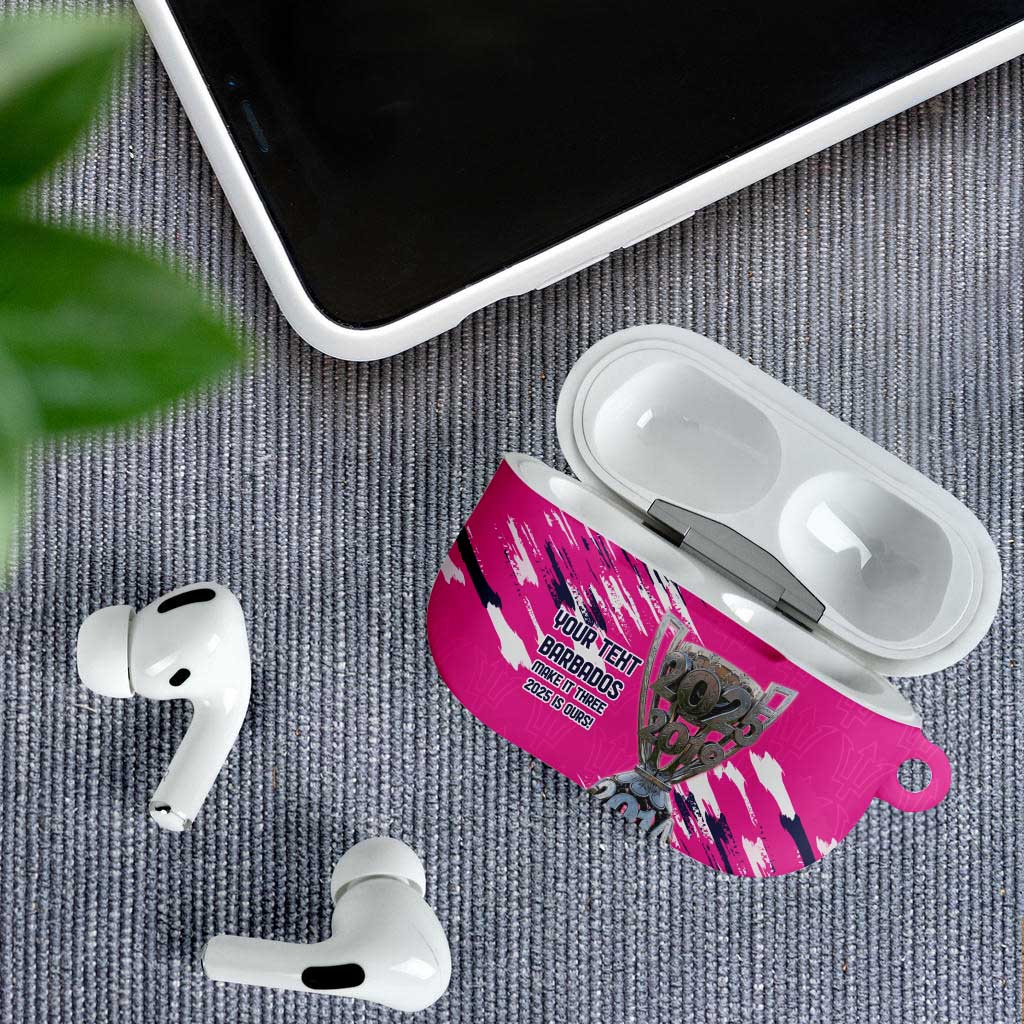 Caribbean Cricket Barbados Personalized AirPods Case Make It Three 2025 is Ours - Wonder Print Shop