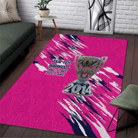 Caribbean Cricket Barbados Personalized Area Rug Make It Three 2025 is Ours - Wonder Print Shop