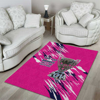 Caribbean Cricket Barbados Personalized Area Rug Make It Three 2025 is Ours - Wonder Print Shop