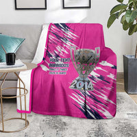 Caribbean Cricket Barbados Personalized Blanket Make It Three 2025 is Ours - Wonder Print Shop