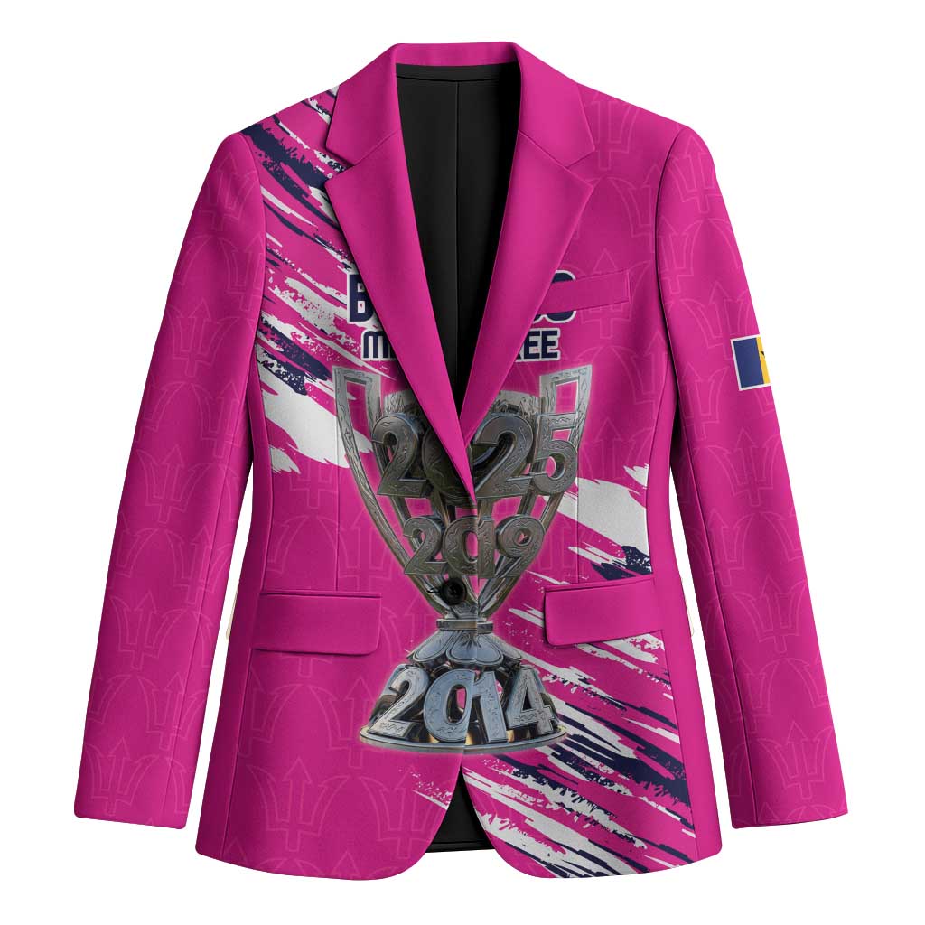 Caribbean Cricket Barbados Personalized Blazer Make It Three 2025 is Ours - Wonder Print Shop
