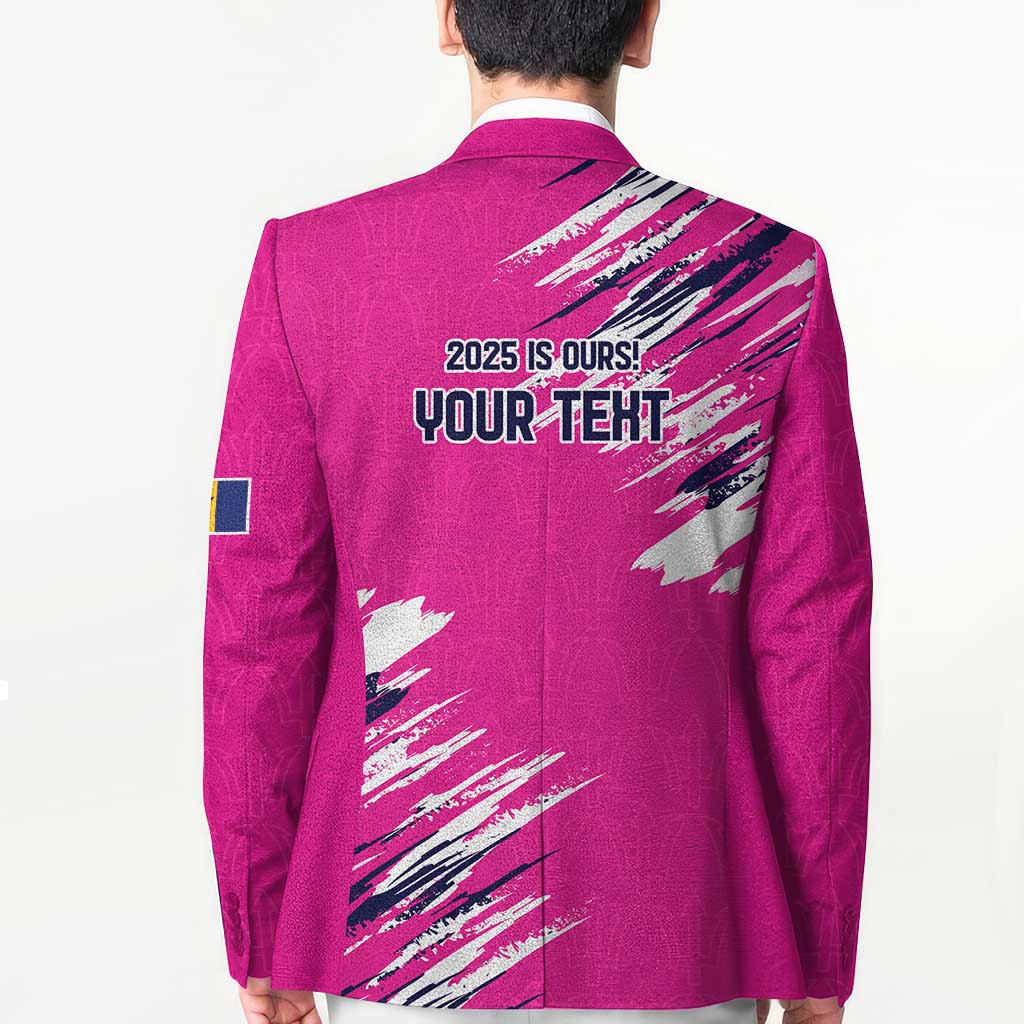 Caribbean Cricket Barbados Personalized Blazer Make It Three 2025 is Ours - Wonder Print Shop