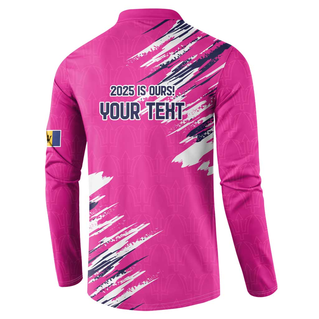 Caribbean Cricket Barbados Personalized Button Sweatshirt Make It Three 2025 is Ours - Wonder Print Shop