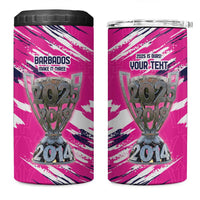 Caribbean Cricket Barbados Personalized 4 in 1 Can Cooler Tumbler Make It Three 2025 is Ours - Wonder Print Shop