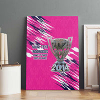 Caribbean Cricket Barbados Personalized Canvas Wall Art Make It Three 2025 is Ours - Wonder Print Shop