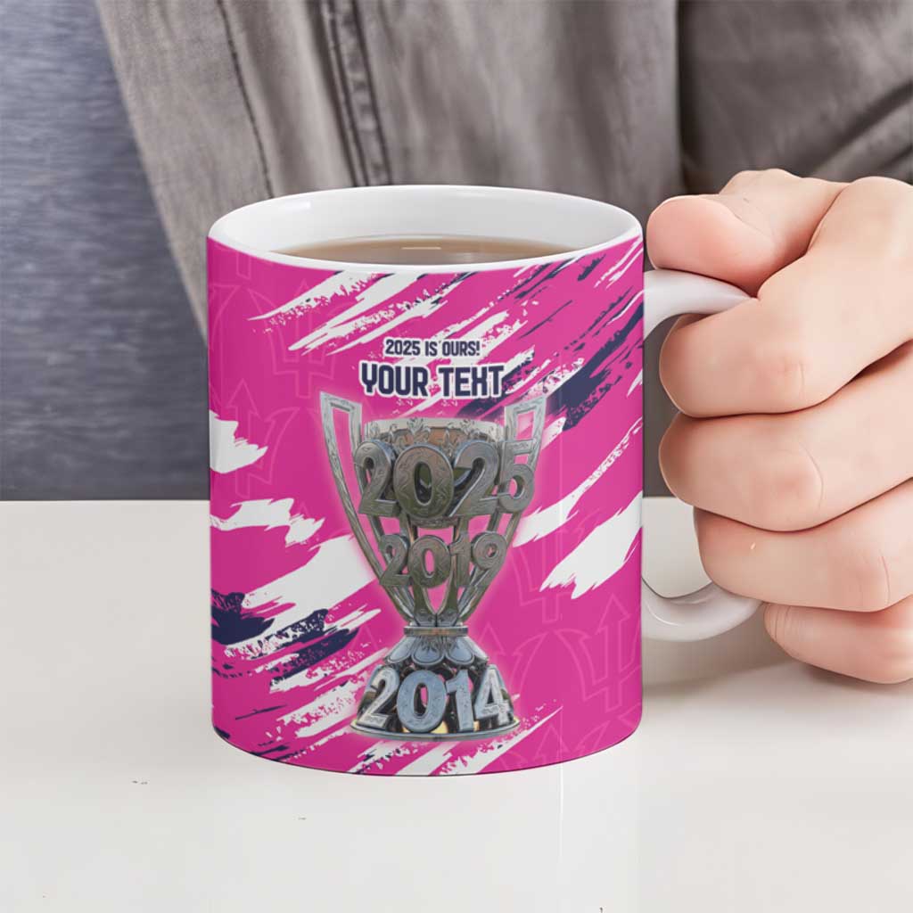 Caribbean Cricket Barbados Personalized Ceramic Mug Make It Three 2025 is Ours - Wonder Print Shop