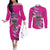Caribbean Cricket Barbados Personalized Couples Matching Off The Shoulder Long Sleeve Dress and Long Sleeve Button Shirt Make It Three 2025 is Ours - Wonder Print Shop
