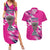 Caribbean Cricket Barbados Personalized Couples Matching Summer Maxi Dress and Hawaiian Shirt Make It Three 2025 is Ours - Wonder Print Shop
