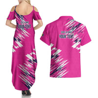 Caribbean Cricket Barbados Personalized Couples Matching Summer Maxi Dress and Hawaiian Shirt Make It Three 2025 is Ours - Wonder Print Shop
