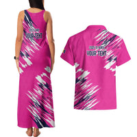 Caribbean Cricket Barbados Personalized Couples Matching Tank Maxi Dress and Hawaiian Shirt Make It Three 2025 is Ours - Wonder Print Shop