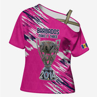 Caribbean Cricket Barbados Personalized Cross Shoulder Shirt Make It Three 2025 is Ours - Wonder Print Shop