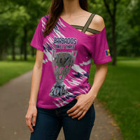 Caribbean Cricket Barbados Personalized Cross Shoulder Shirt Make It Three 2025 is Ours - Wonder Print Shop