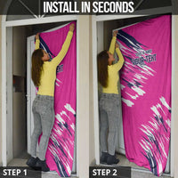 Caribbean Cricket Barbados Personalized Door Cover Make It Three 2025 is Ours - Wonder Print Shop