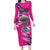 Caribbean Cricket Barbados Personalized Family Matching Long Sleeve Bodycon Dress and Hawaiian Shirt Make It Three 2025 is Ours - Wonder Print Shop