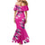 Caribbean Cricket Barbados Personalized Family Matching Mermaid Dress and Hawaiian Shirt Make It Three 2025 is Ours - Wonder Print Shop
