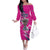 Caribbean Cricket Barbados Personalized Family Matching Off The Shoulder Long Sleeve Dress and Hawaiian Shirt Make It Three 2025 is Ours - Wonder Print Shop