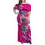 Caribbean Cricket Barbados Personalized Family Matching Off Shoulder Maxi Dress and Hawaiian Shirt Make It Three 2025 is Ours - Wonder Print Shop
