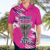 Caribbean Cricket Barbados Personalized Hawaiian Shirt Make It Three 2025 is Ours - Wonder Print Shop