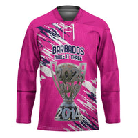 Caribbean Cricket Barbados Personalized Hockey Jersey Make It Three 2025 is Ours - Wonder Print Shop