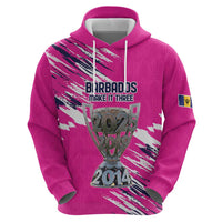 Caribbean Cricket Barbados Personalized Hoodie Make It Three 2025 is Ours - Wonder Print Shop