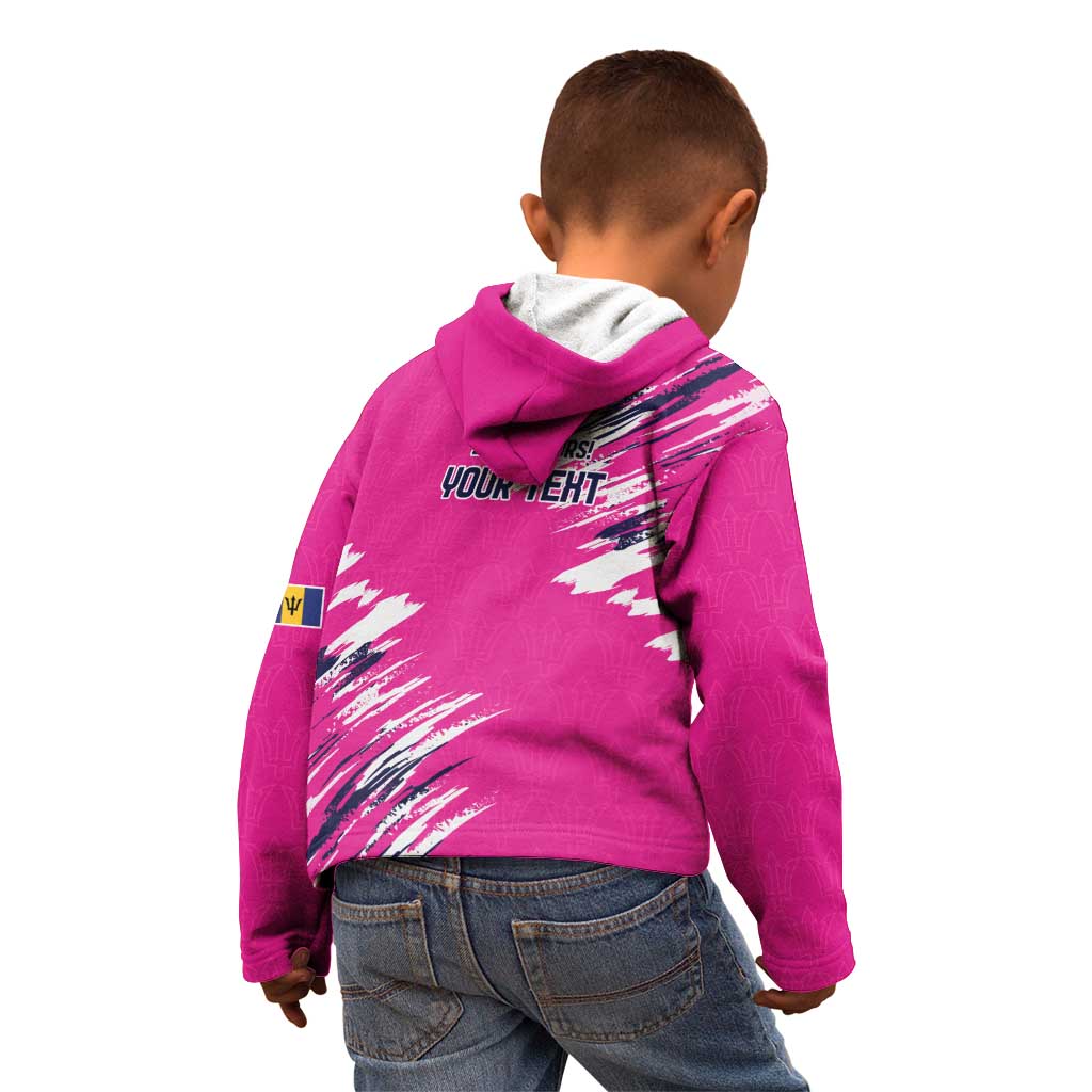 Caribbean Cricket Barbados Personalized Kid Hoodie Make It Three 2025 is Ours - Wonder Print Shop