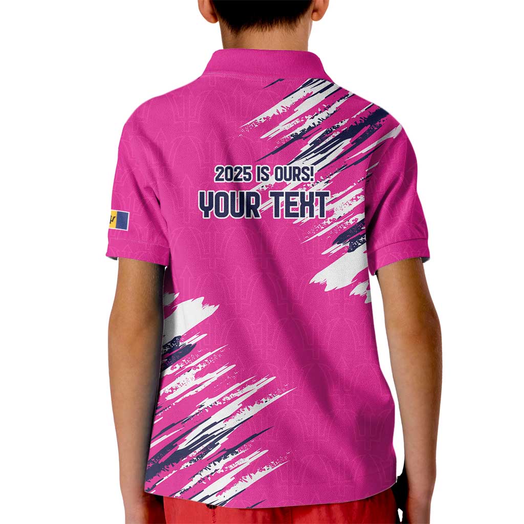 Caribbean Cricket Barbados Personalized Kid Polo Shirt Make It Three 2025 is Ours - Wonder Print Shop