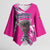 Caribbean Cricket Barbados Personalized Kimono Sleeve Blouse Make It Three 2025 is Ours - Wonder Print Shop