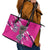 Caribbean Cricket Barbados Personalized Leather Tote Bag Make It Three 2025 is Ours - Wonder Print Shop