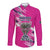 Caribbean Cricket Barbados Personalized Long Sleeve Button Shirt Make It Three 2025 is Ours - Wonder Print Shop