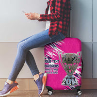 Caribbean Cricket Barbados Personalized Luggage Cover Make It Three 2025 is Ours - Wonder Print Shop