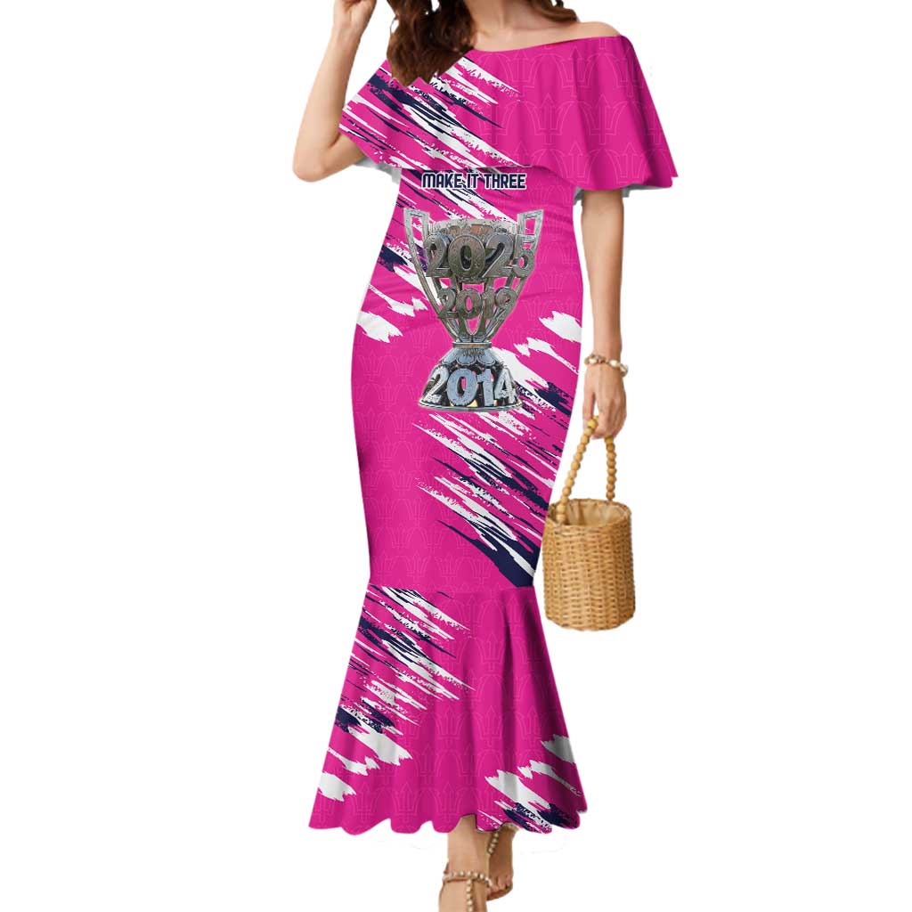 Caribbean Cricket Barbados Personalized Mermaid Dress Make It Three 2025 is Ours - Wonder Print Shop