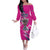 Caribbean Cricket Barbados Personalized Off The Shoulder Long Sleeve Dress Make It Three 2025 is Ours - Wonder Print Shop
