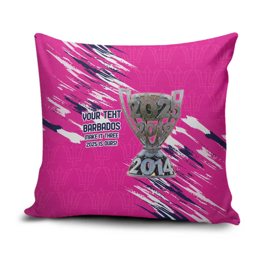 Caribbean Cricket Barbados Personalized Pillow Cover Make It Three 2025 is Ours - Wonder Print Shop