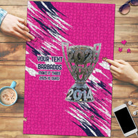 Caribbean Cricket Barbados Personalized Puzzle Make It Three 2025 is Ours - Wonder Print Shop