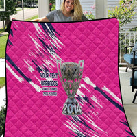 Caribbean Cricket Barbados Personalized Quilt Make It Three 2025 is Ours - Wonder Print Shop