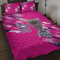 Caribbean Cricket Barbados Personalized Quilt Bed Set Make It Three 2025 is Ours - Wonder Print Shop