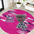 Caribbean Cricket Barbados Personalized Round Carpet Make It Three 2025 is Ours - Wonder Print Shop