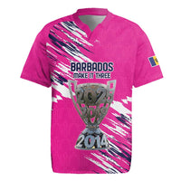 Caribbean Cricket Barbados Personalized Rugby Jersey Make It Three 2025 is Ours - Wonder Print Shop