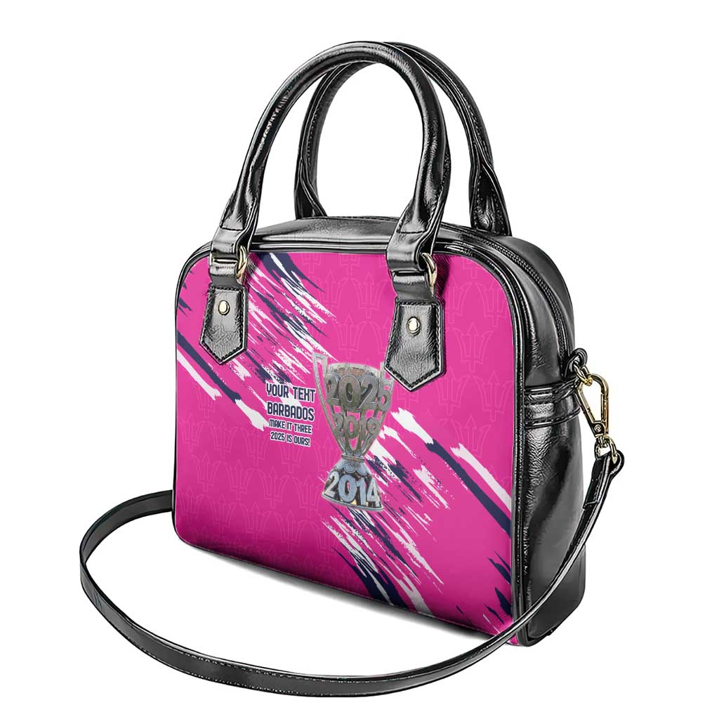 Caribbean Cricket Barbados Personalized Shoulder Handbag Make It Three 2025 is Ours - Wonder Print Shop