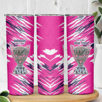 Caribbean Cricket Barbados Personalized Skinny Tumbler Make It Three 2025 is Ours - Wonder Print Shop