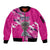 Caribbean Cricket Barbados Personalized Sleeve Zip Bomber Jacket Make It Three 2025 is Ours - Wonder Print Shop